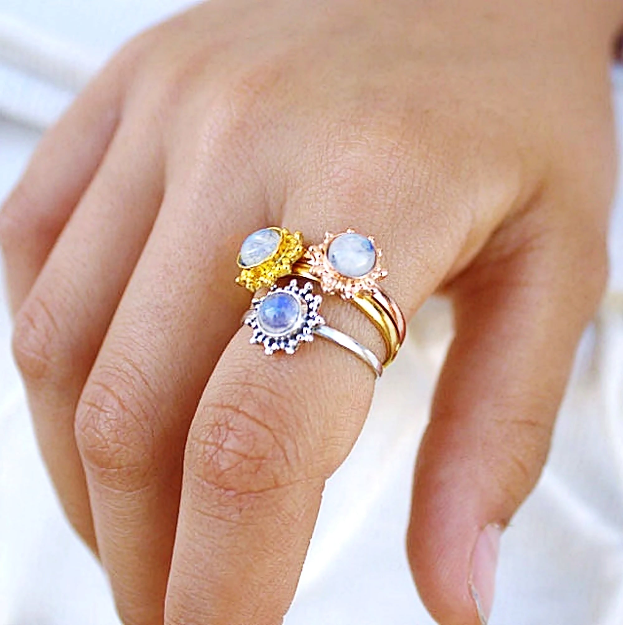 Moonstone Ring