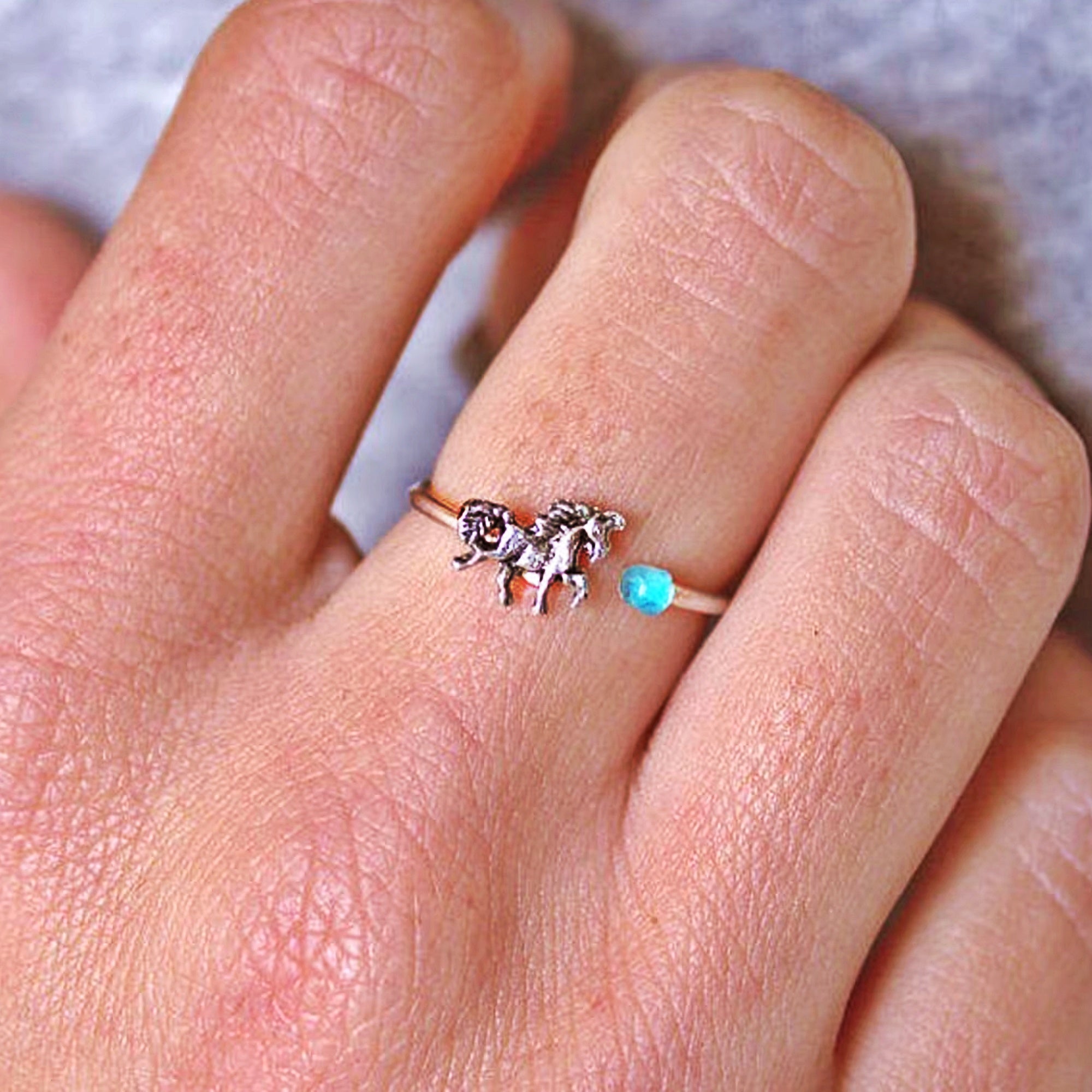 Unicorn Open Ring