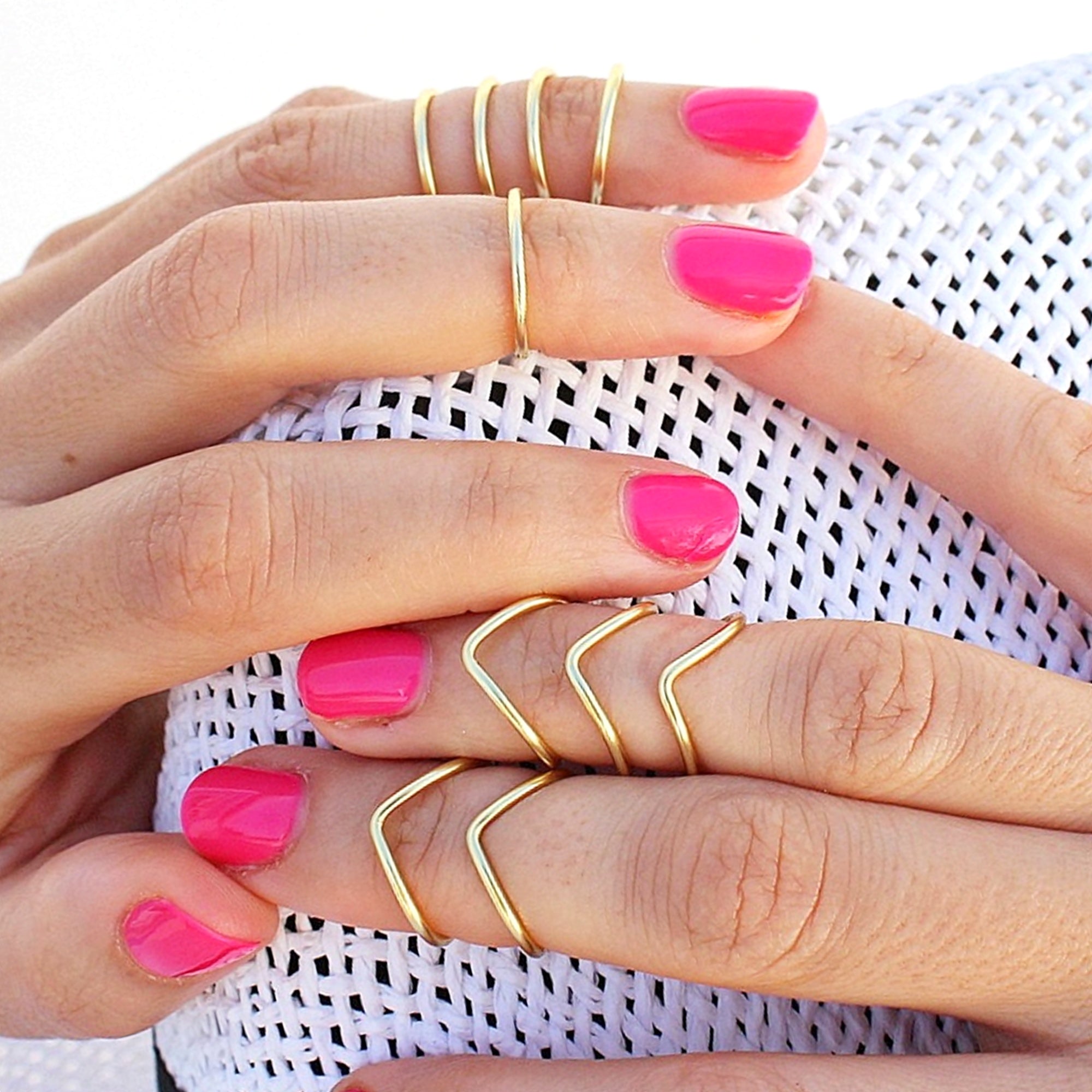The KNUCKLE RING SET