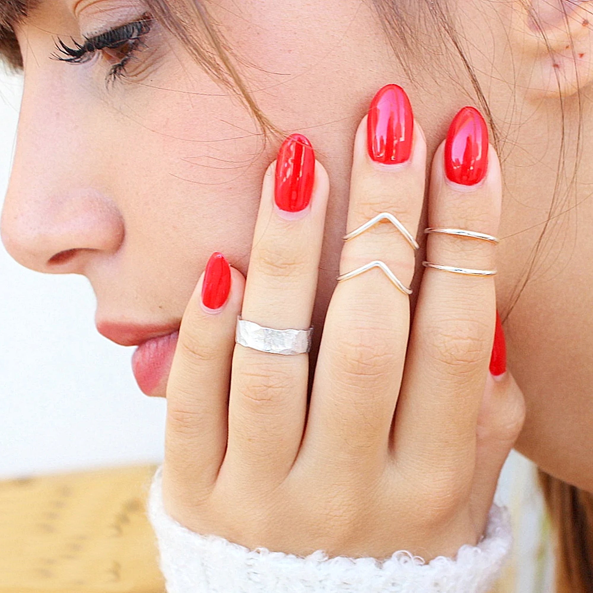 5 Knuckle Ring Set