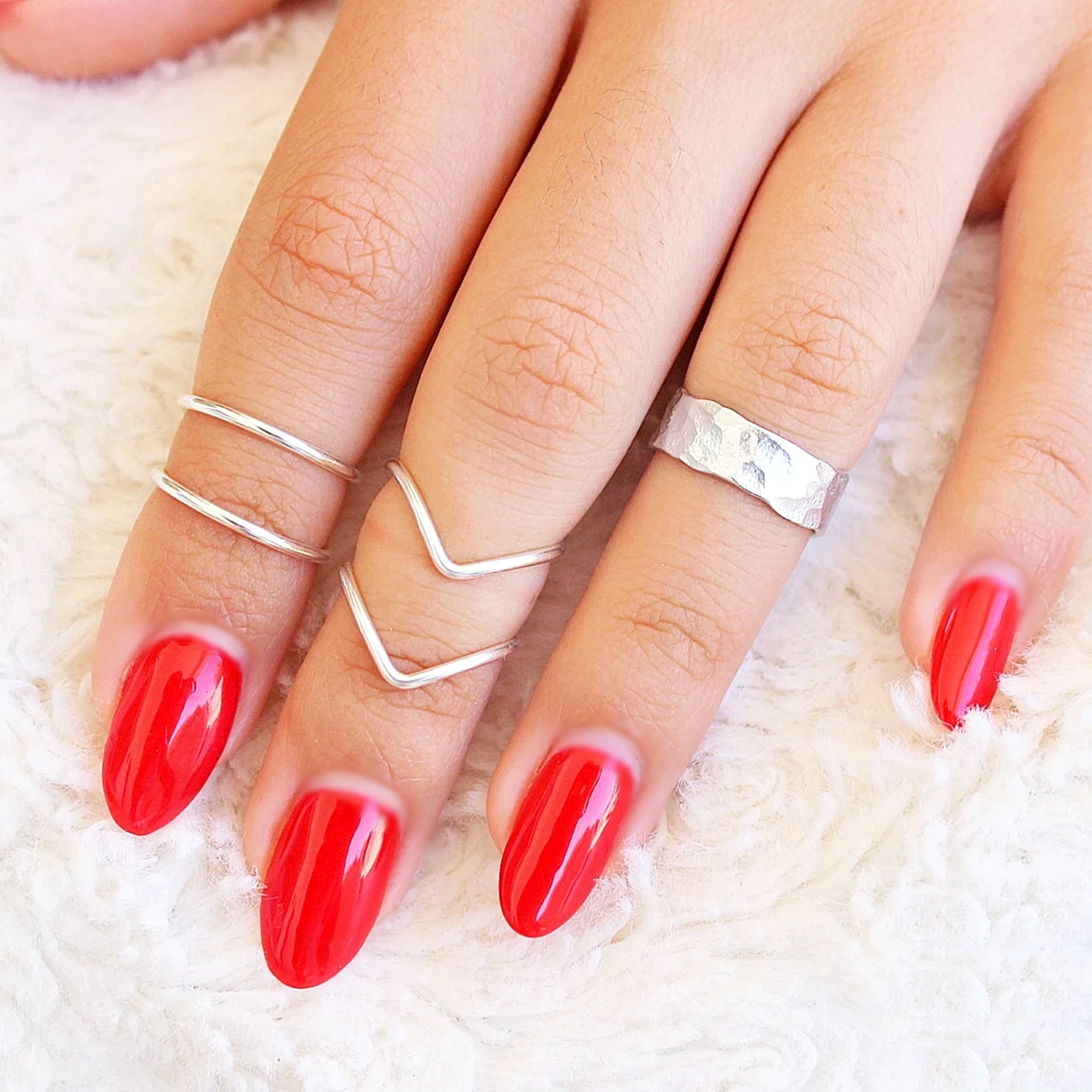 5 Knuckle Ring Set