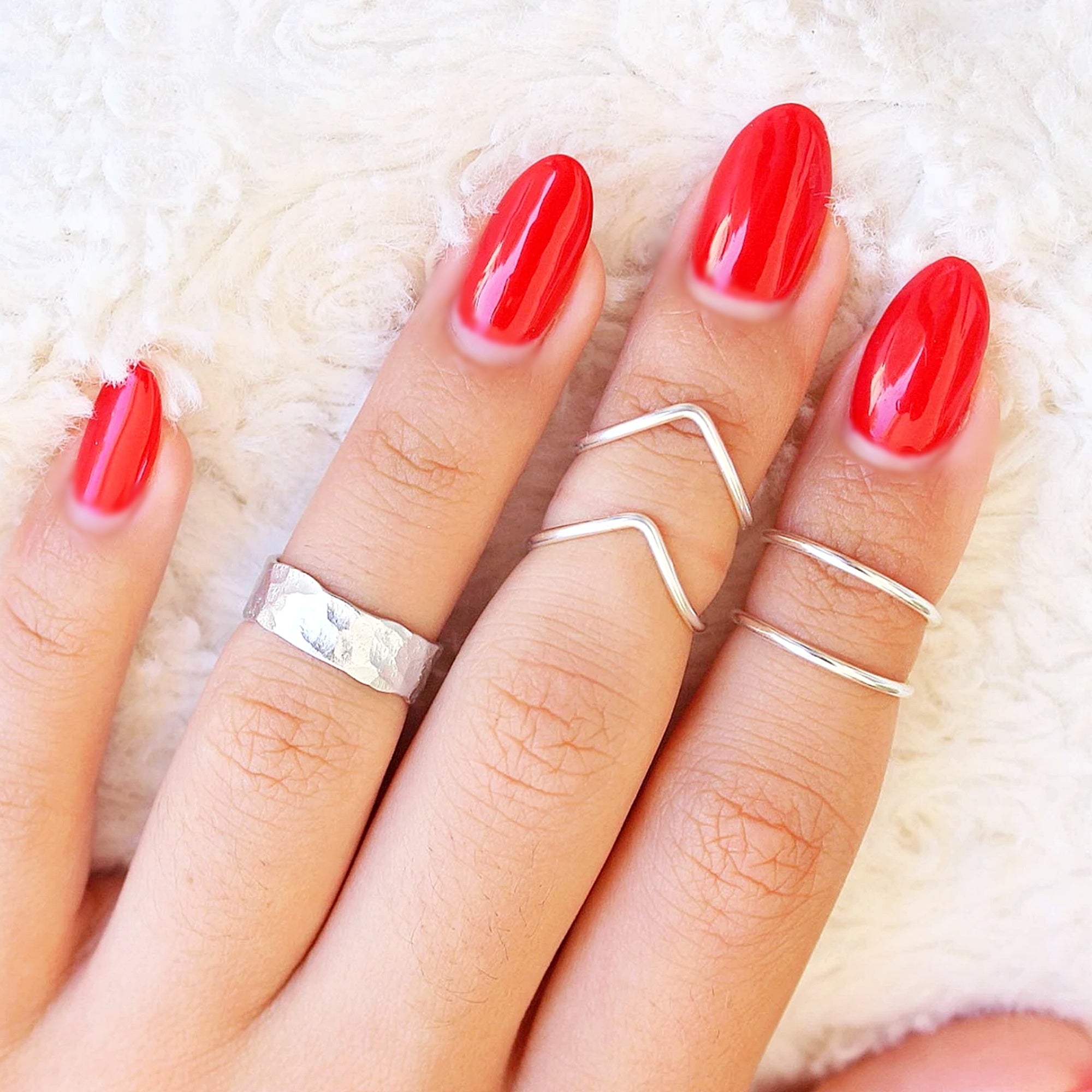 5 Knuckle Ring Set