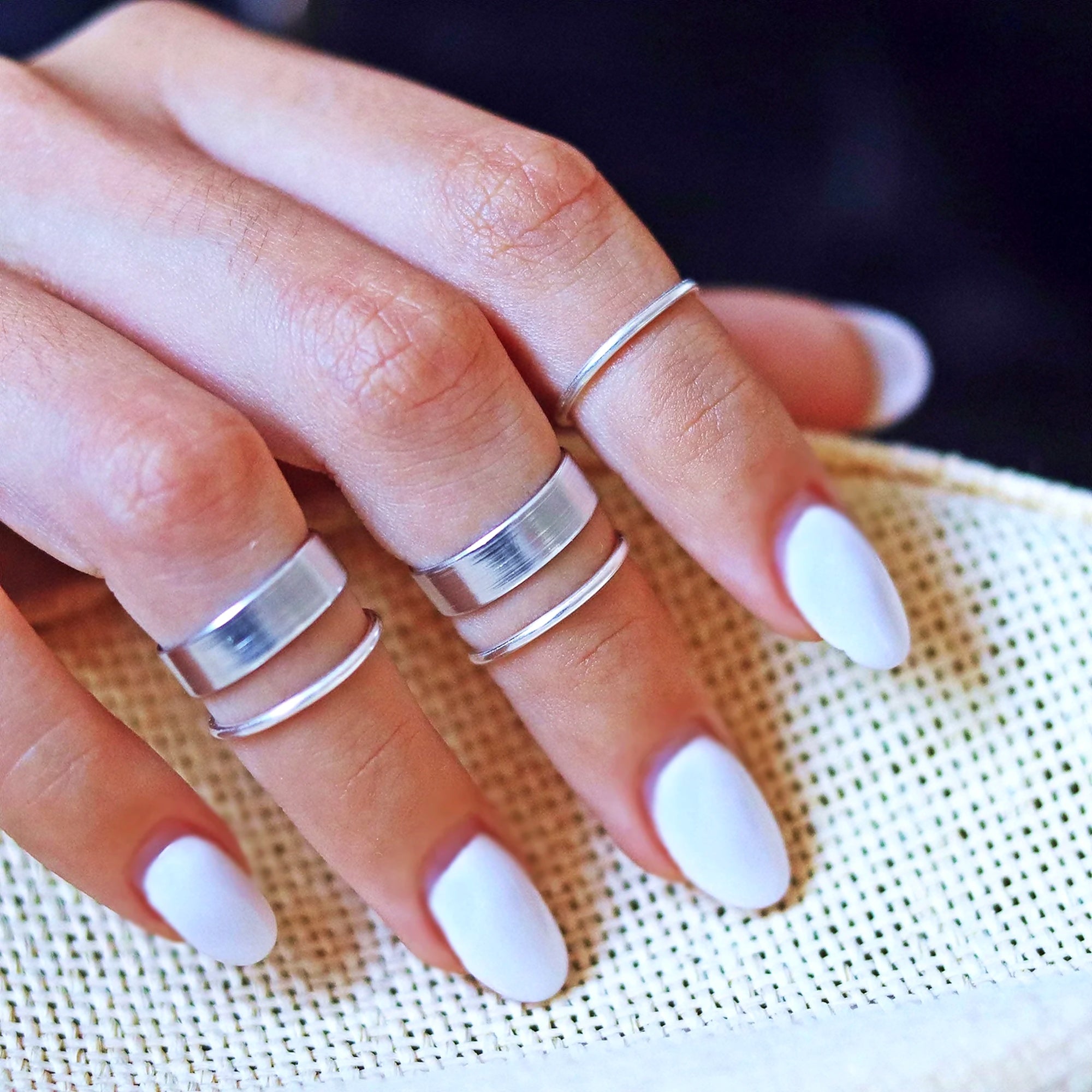 New Knuckle Ring Set