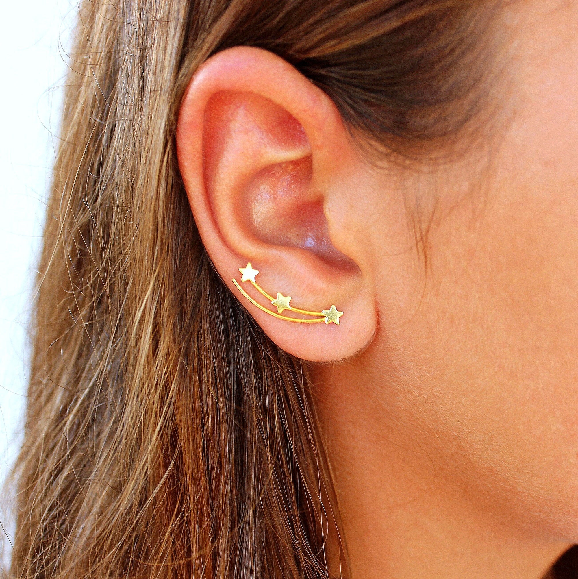 Ear Climber - Estrela Cadente