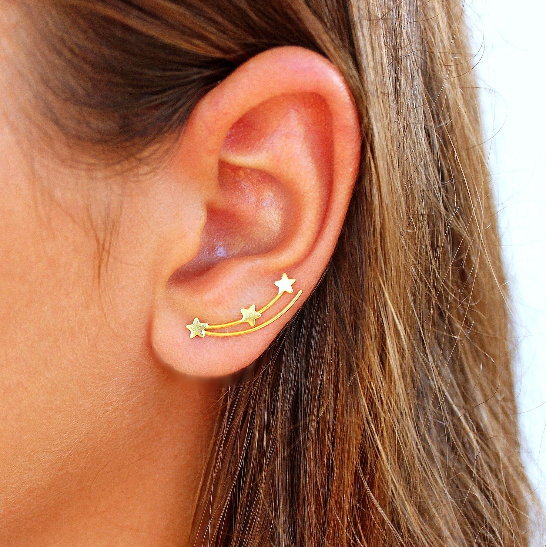 Ear Climber - Estrela Cadente