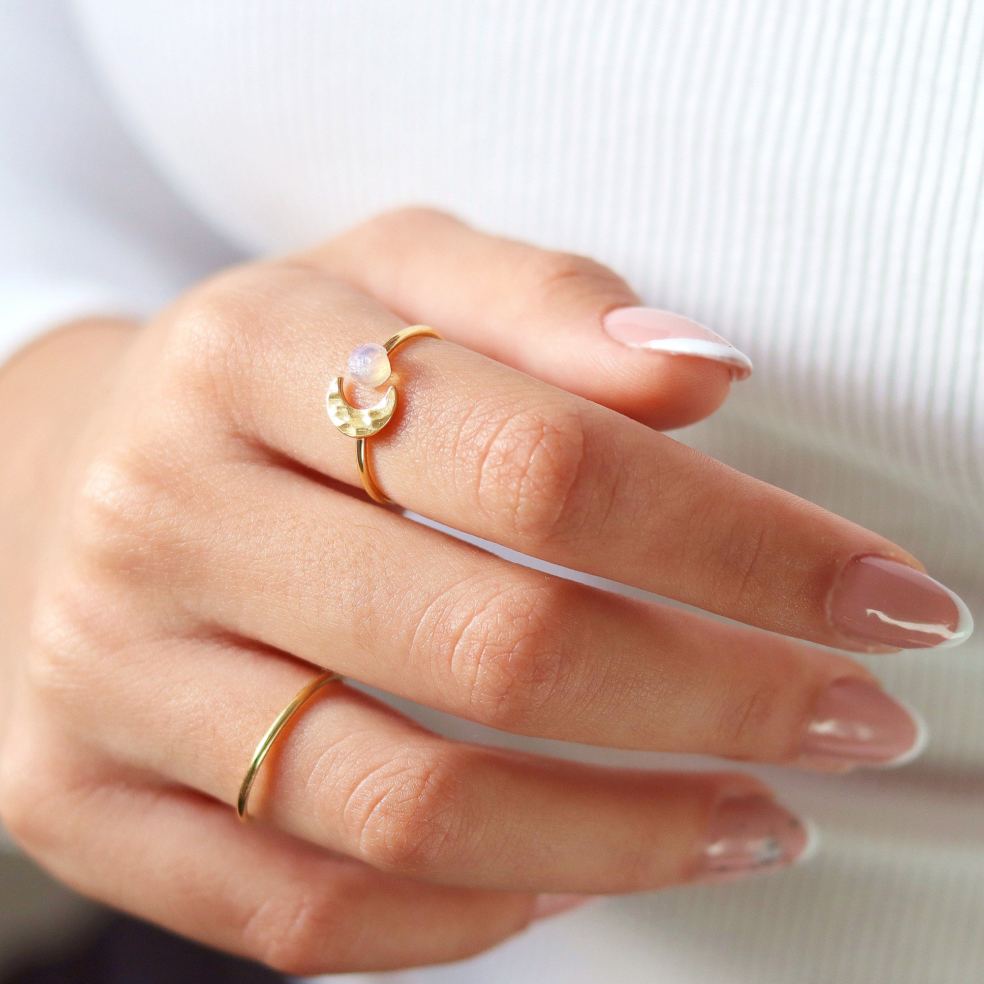 Moon Opal Ring