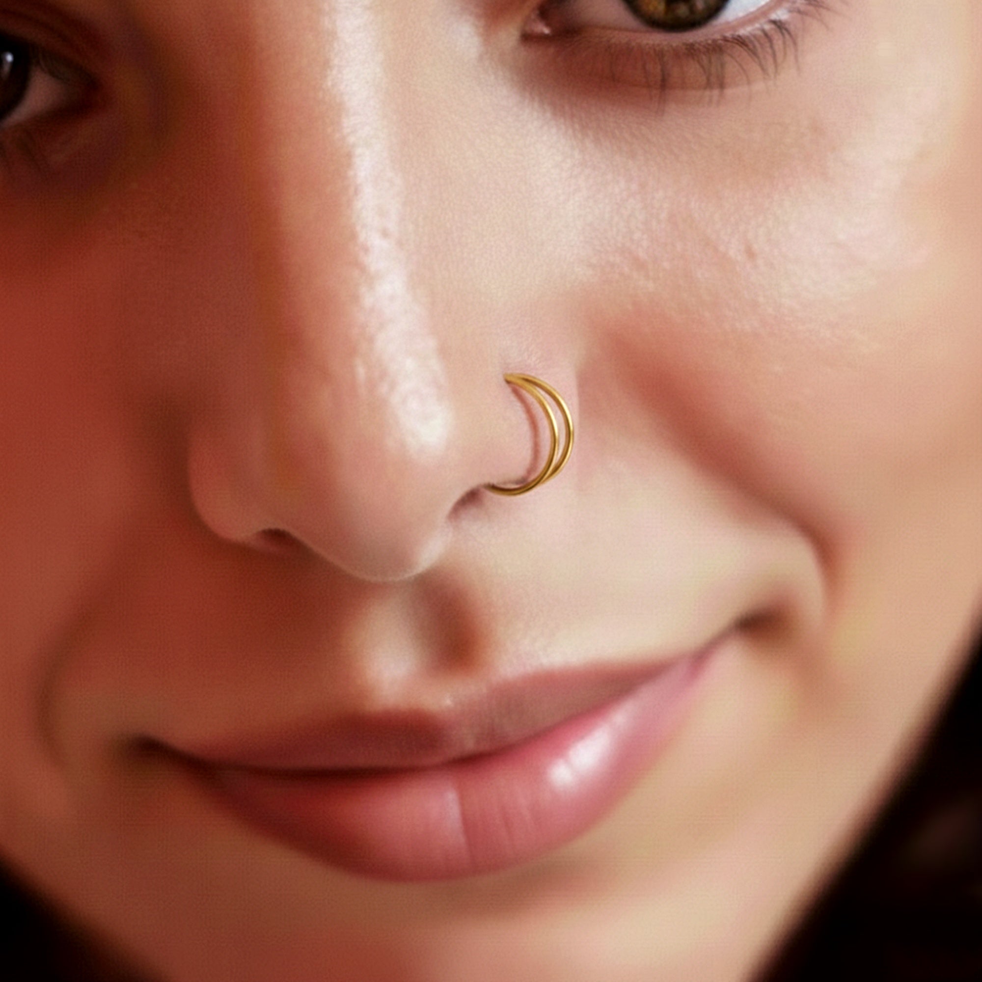 Piercing Duplo - Ouro 14k 