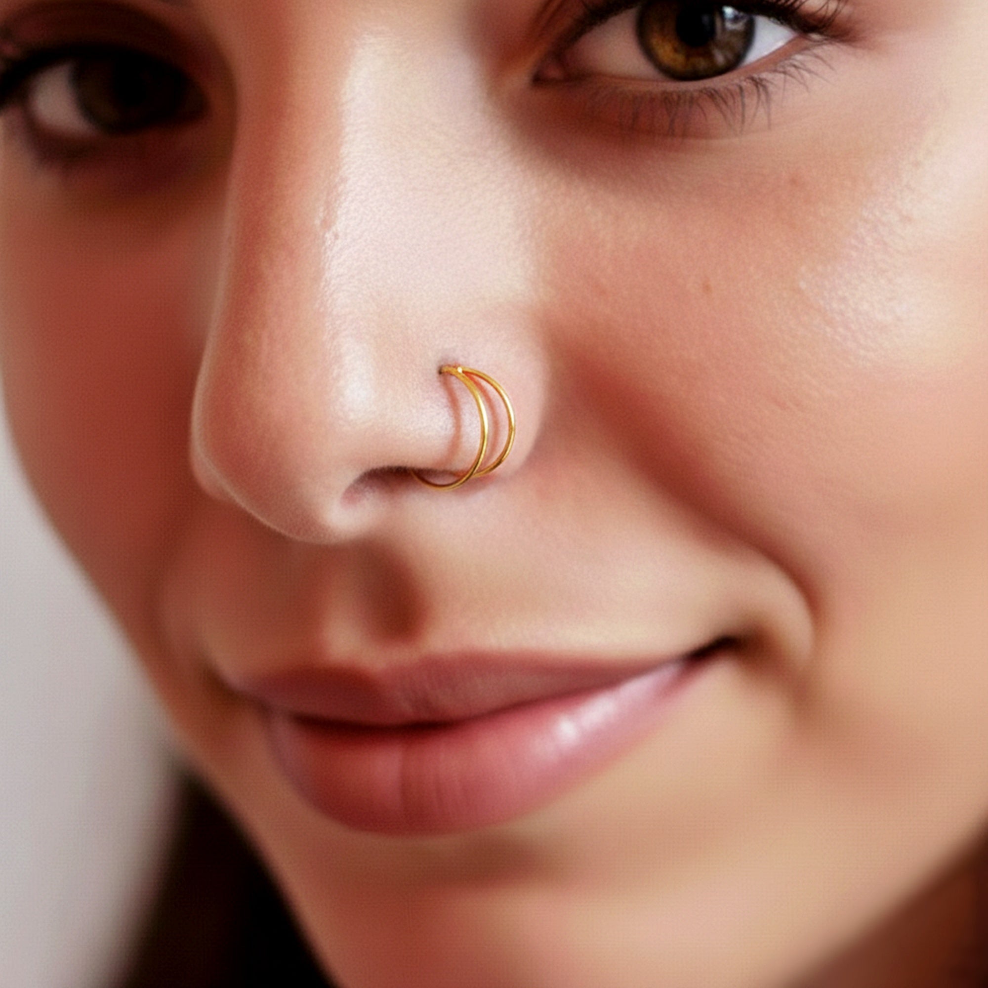 Piercing Duplo - Ouro 14k 