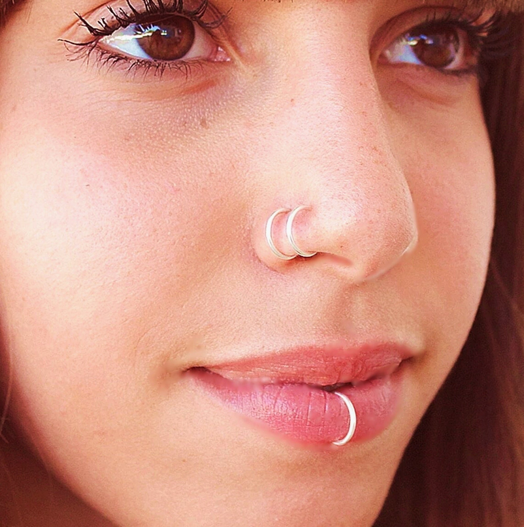 Spiral Nose Piercing