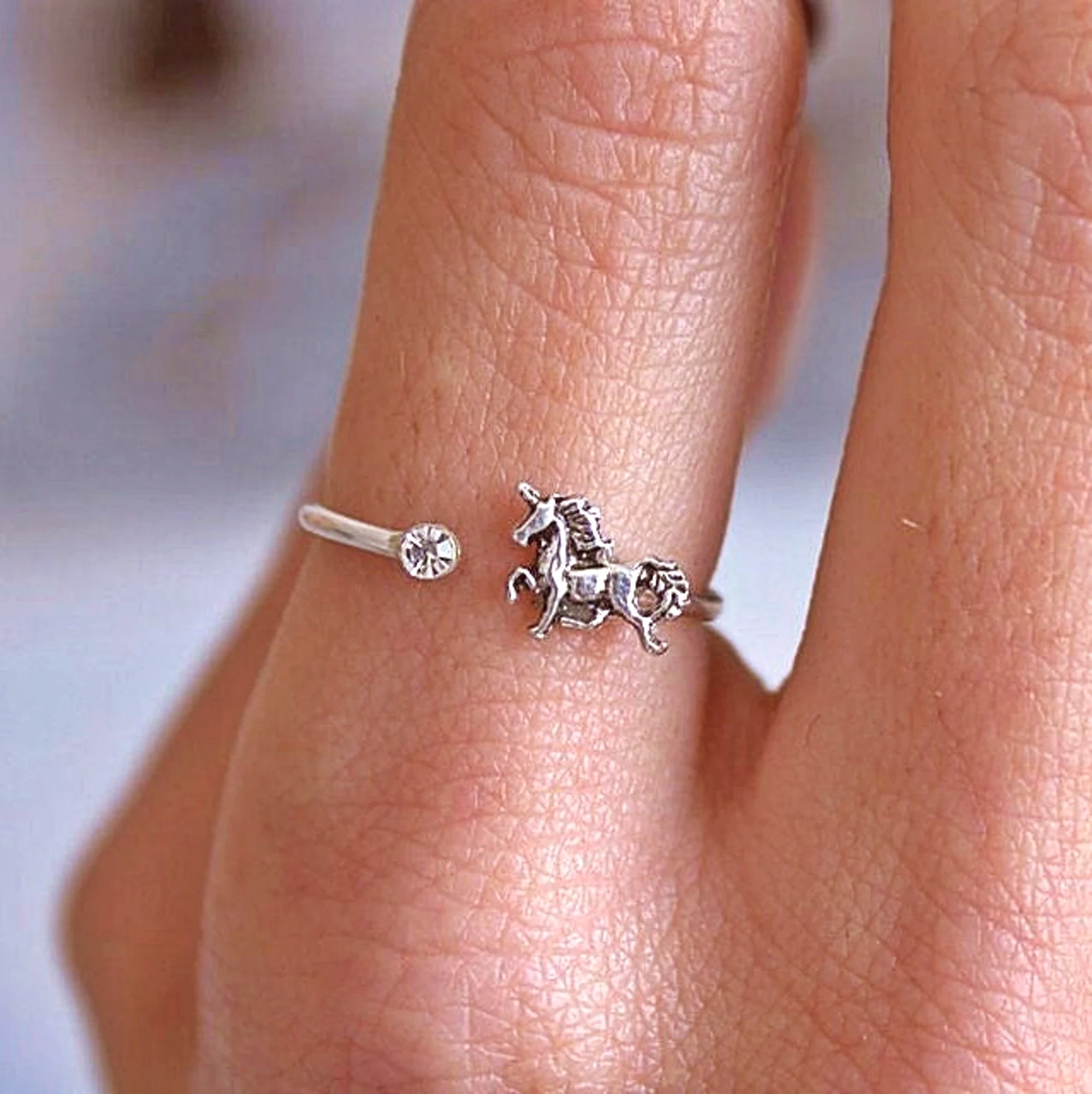Unicorn Open Ring