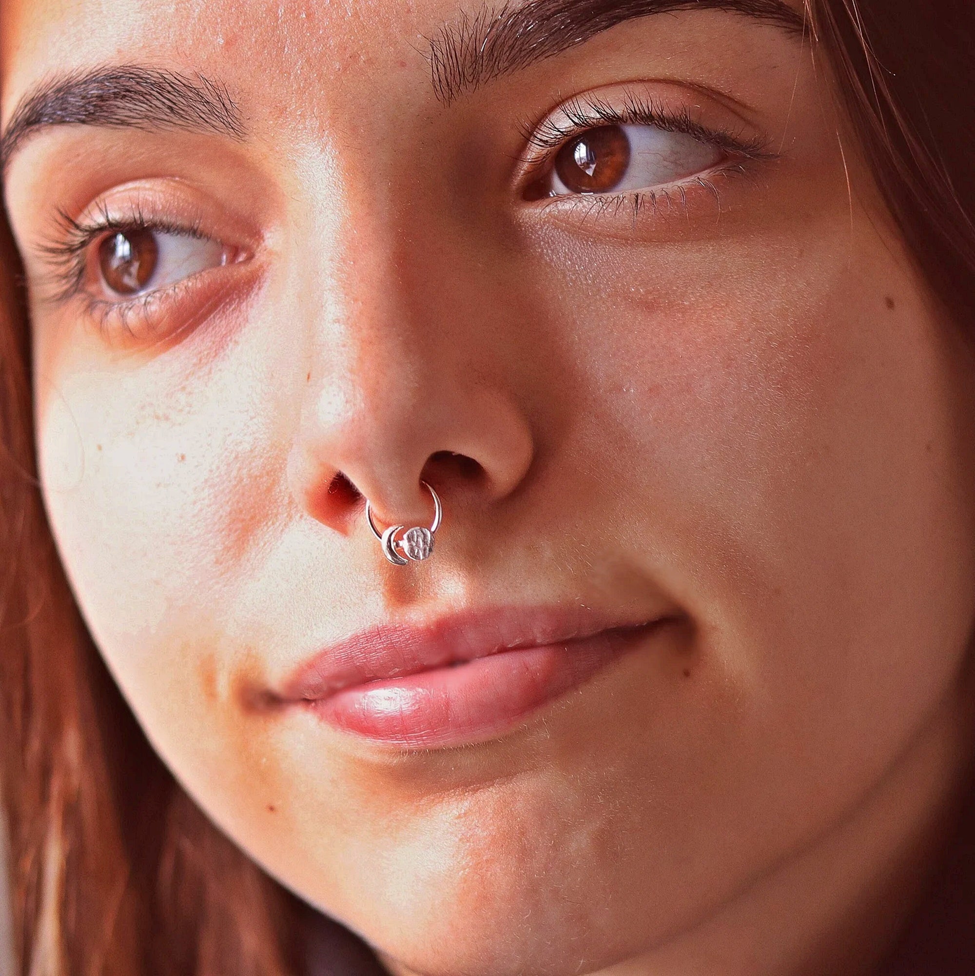 Fake Moon Septum Nose Ring - TinyBox Jewelry