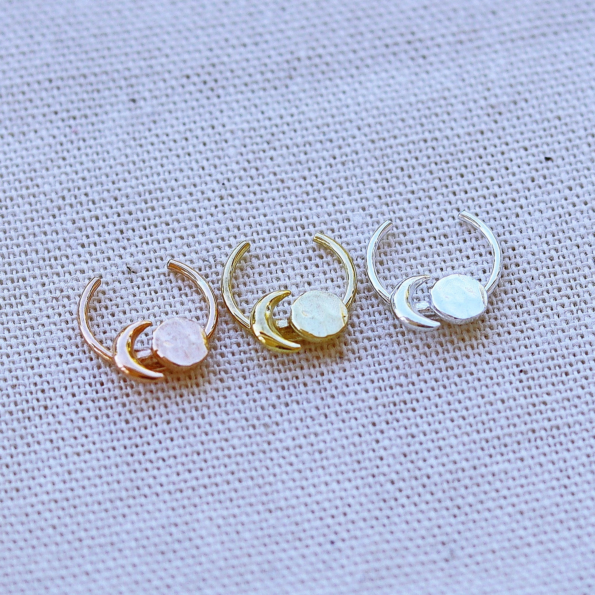 Fake Moon Septum Nose Ring - TinyBox Jewelry