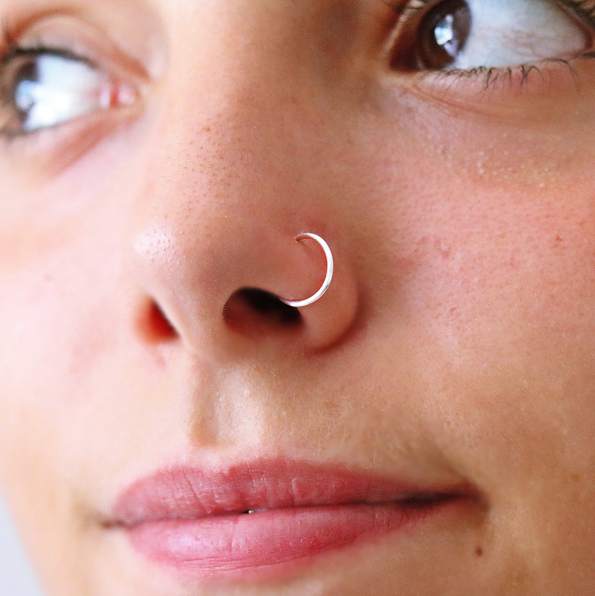 Single Fake Hoop Nose Ring - TinyBox Jewelry