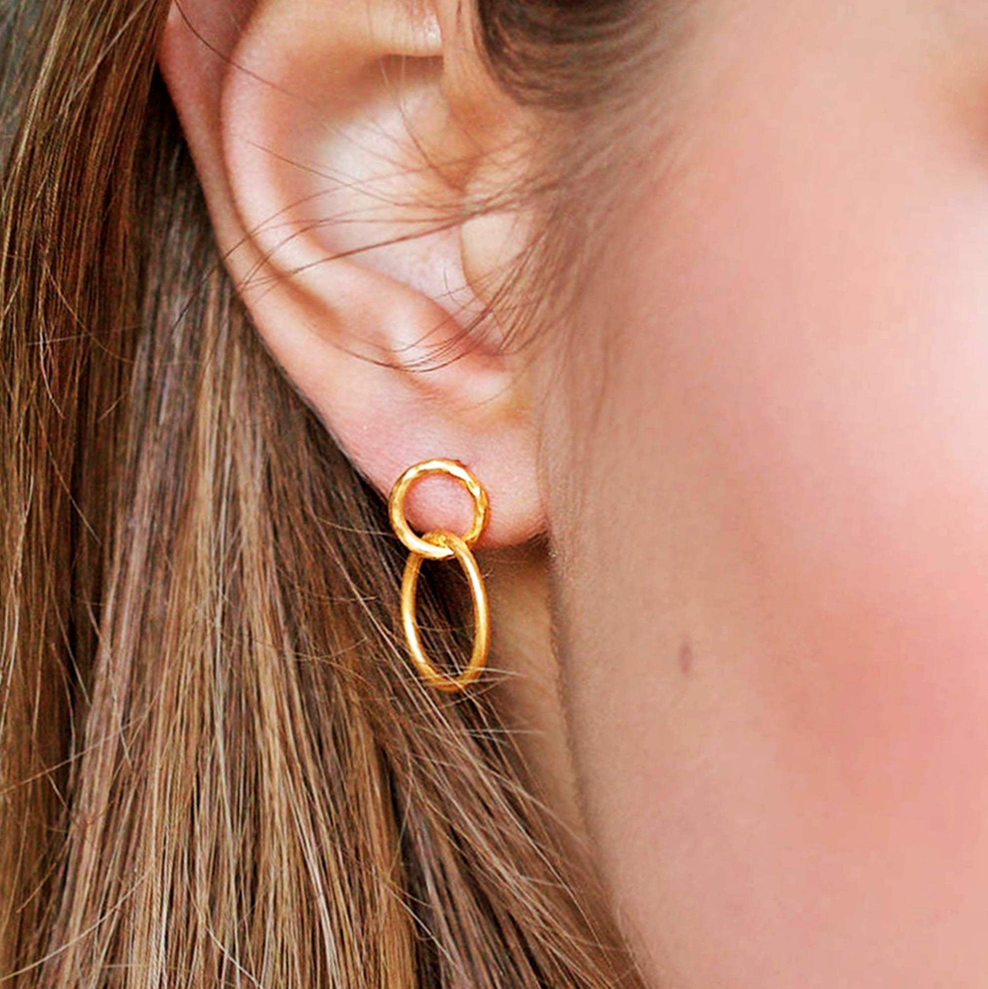 Small hoop earrings - TinyBox Jewelry