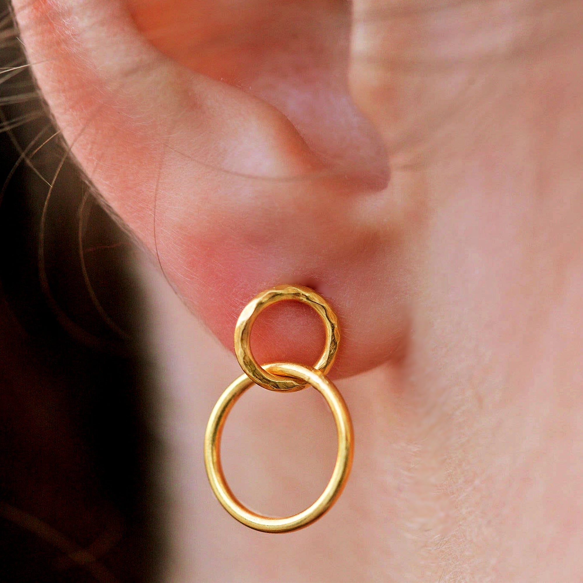 Small hoop earrings - TinyBox Jewelry