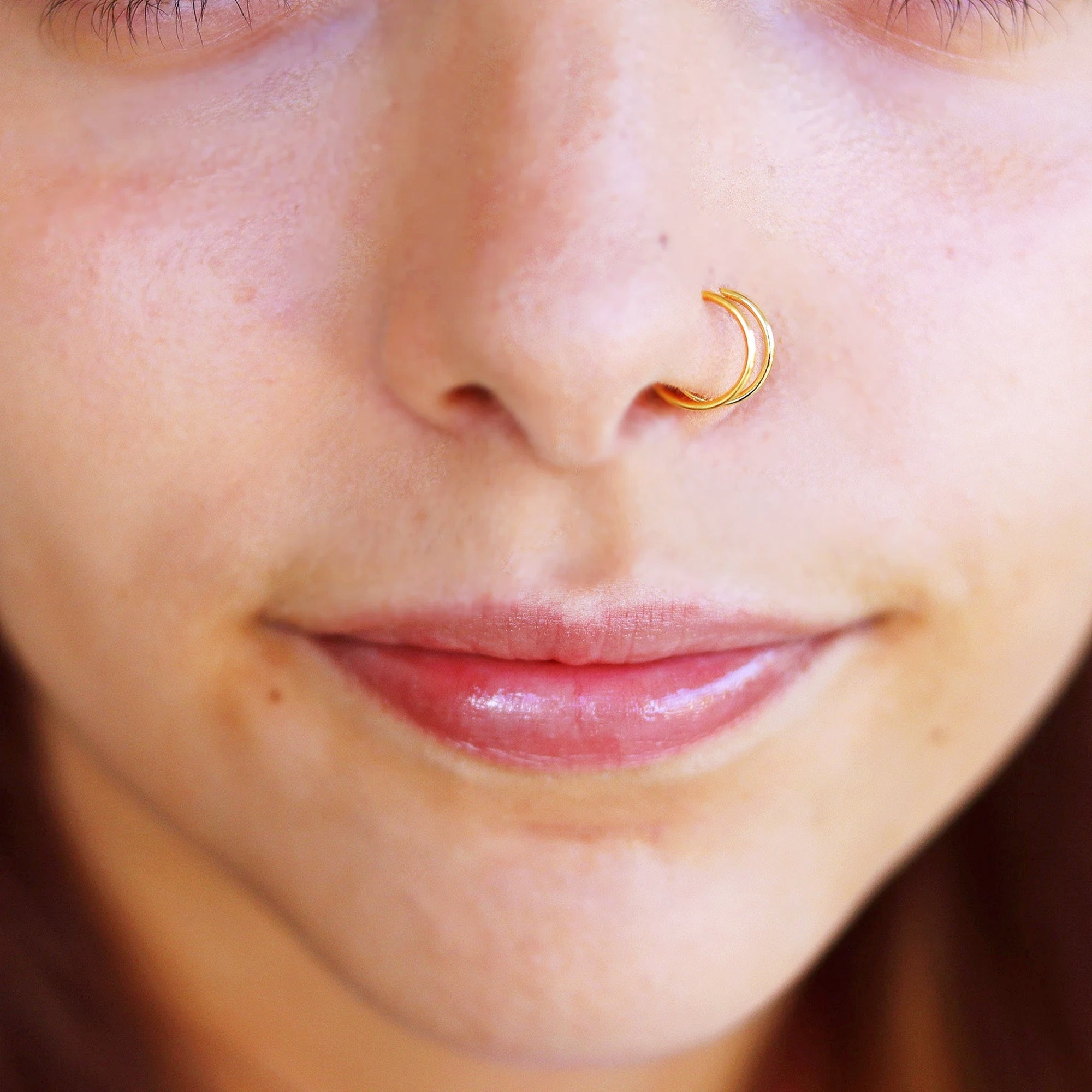 Spiral Nose Piercing - TinyBox Jewelry