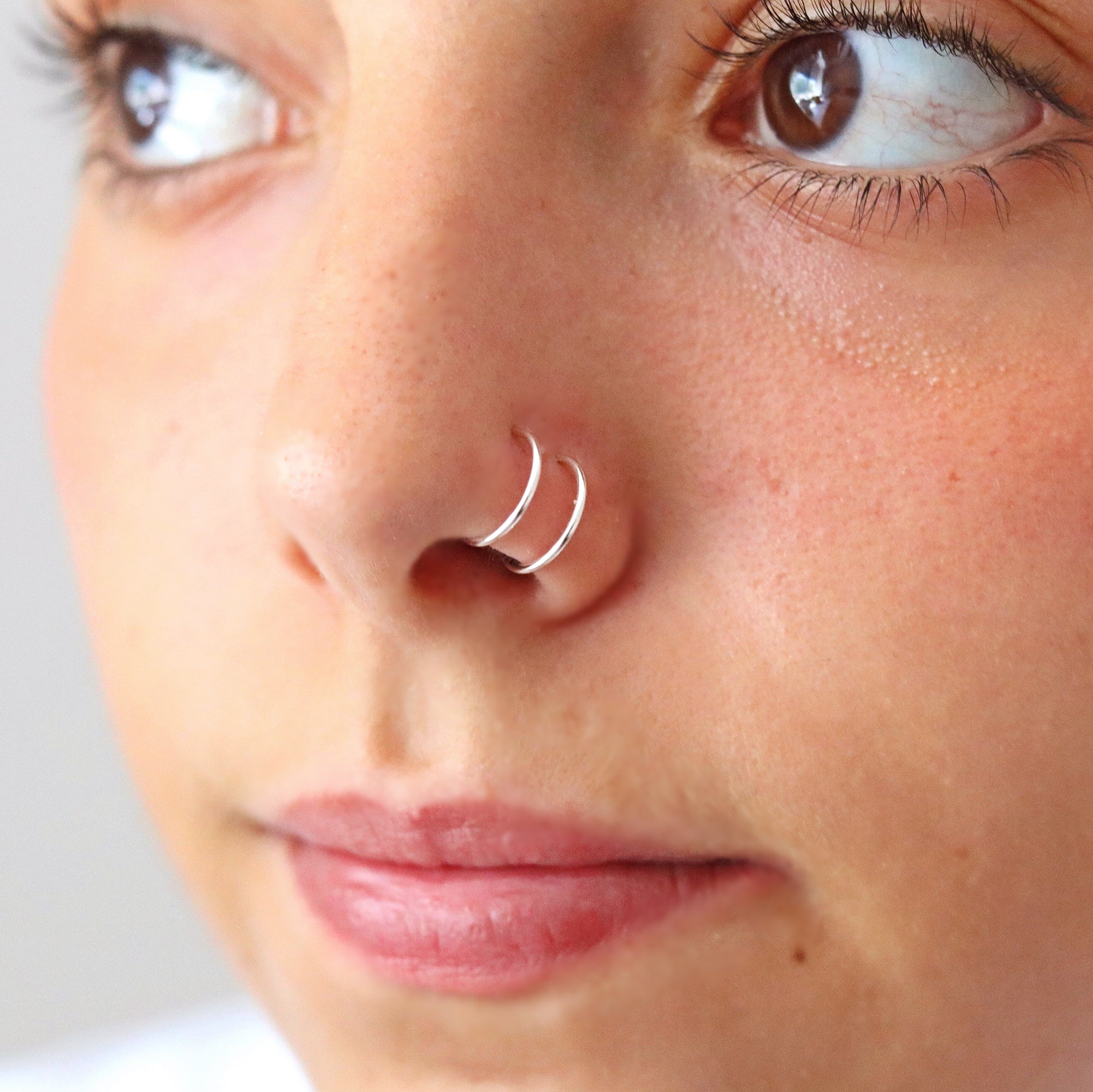 Spiral Nose Piercing - TinyBox Jewelry