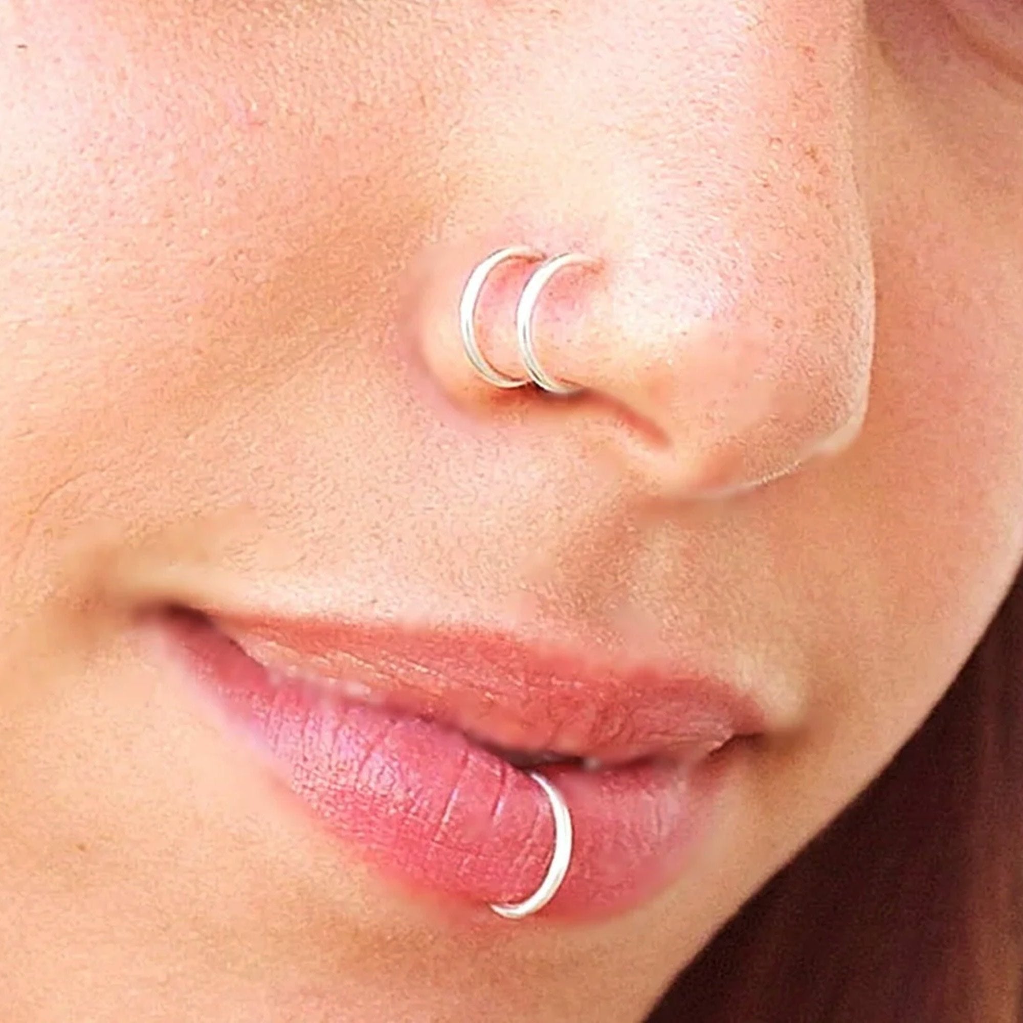 Spiral Nose Piercing - TinyBox Jewelry