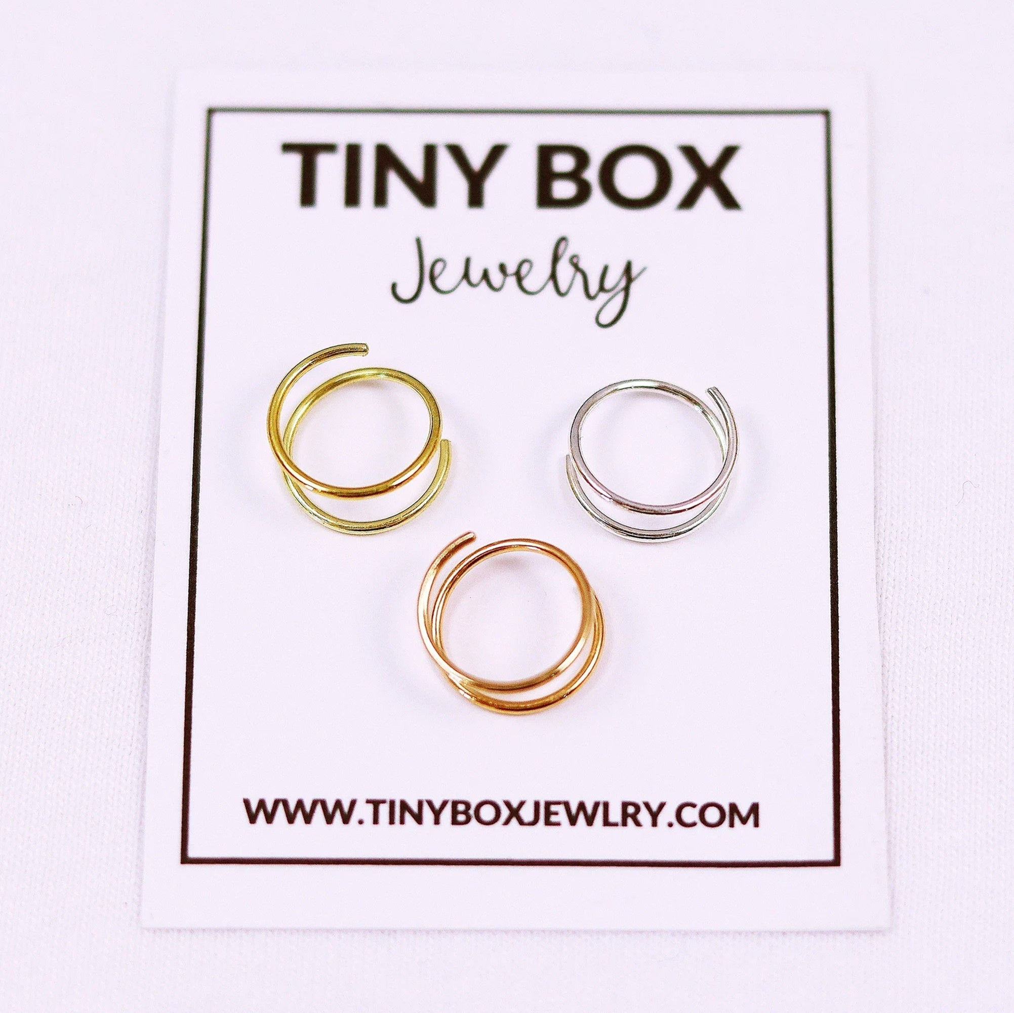 Spiral Nose Piercing - TinyBox Jewelry