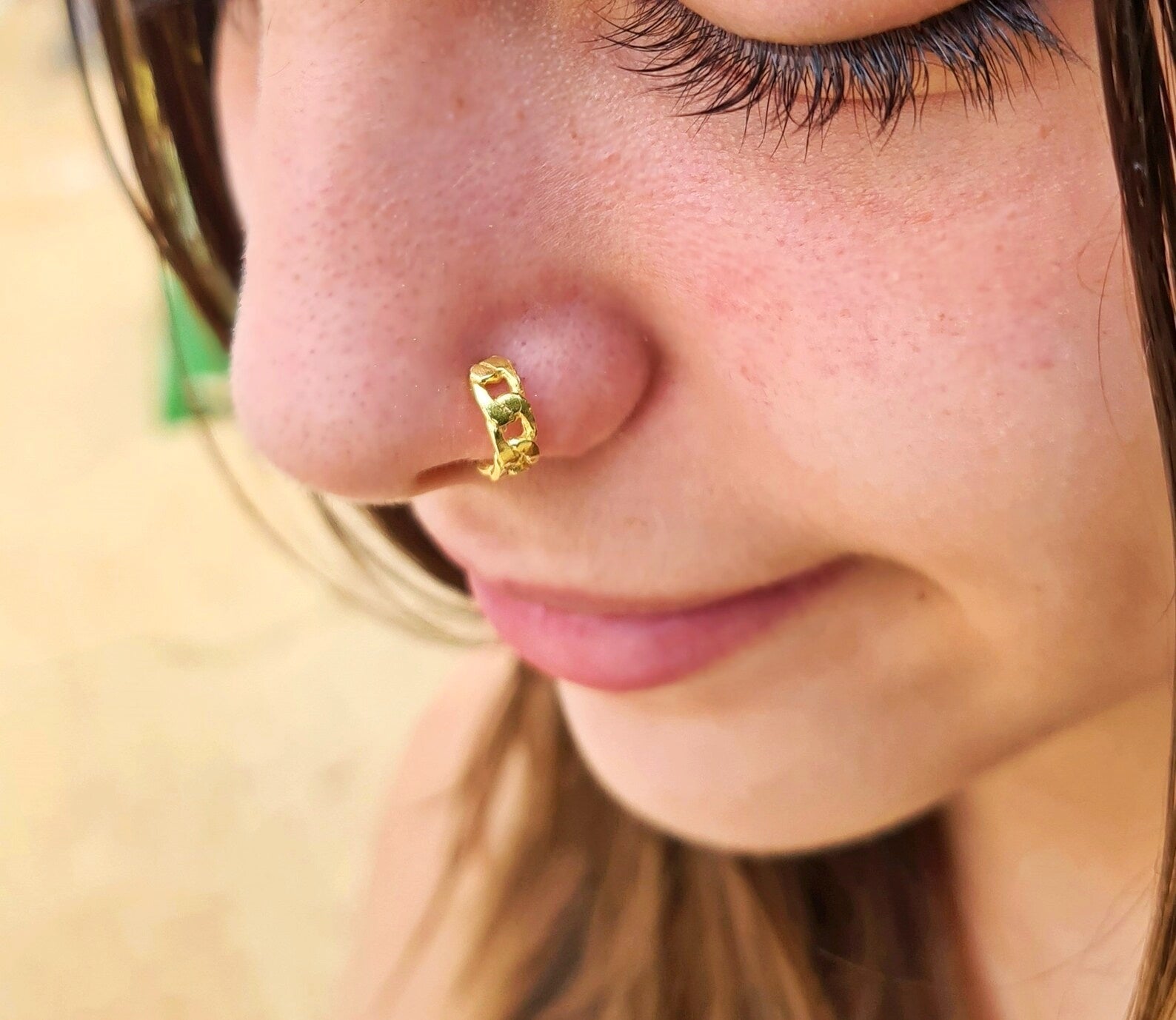 Chainlink Nose Ring - TinyBox Jewelry