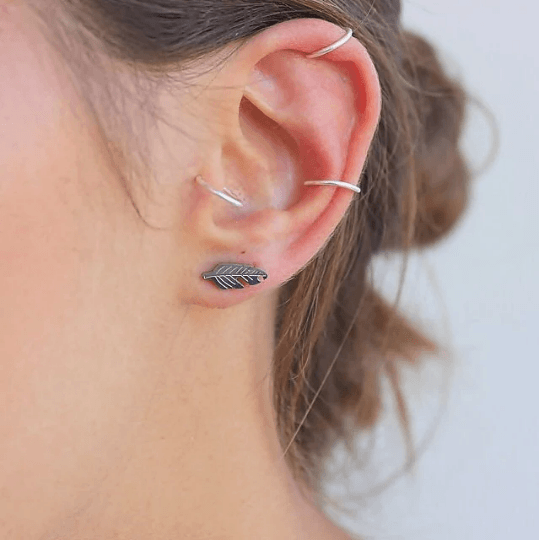 Tiny Hoop Earrings (Set of 3) - TinyBox Jewelry